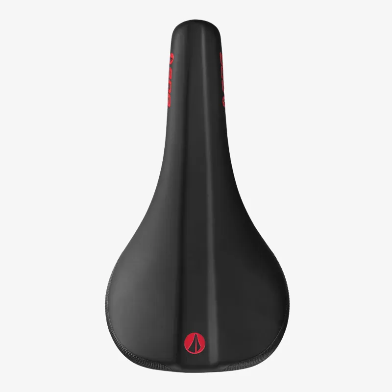 SDG Bel Air V3 Lux-Alloy Bicycle Saddle - Black / Red-1