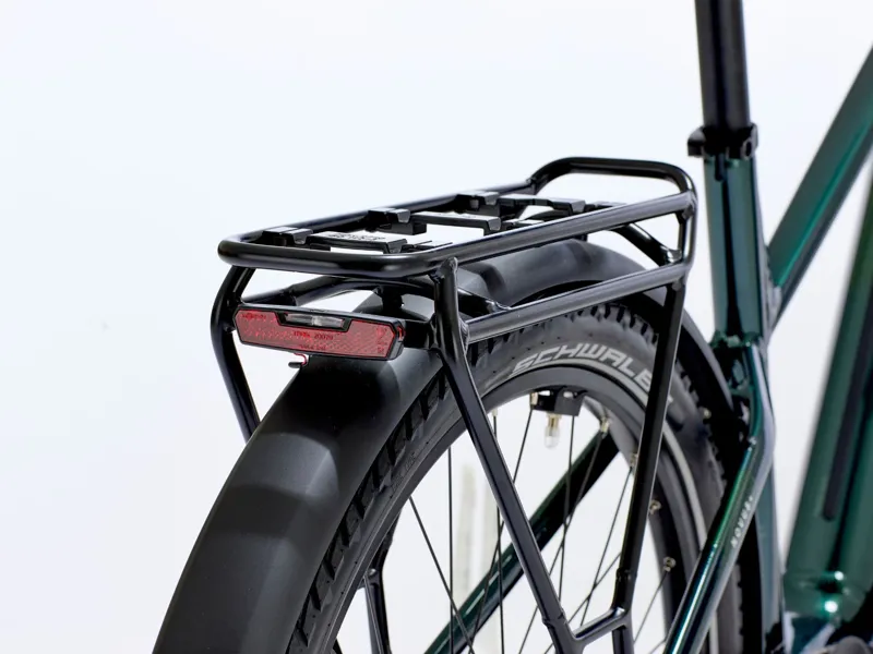 Raleigh Novus+ Derailleur Gear Electric Hybrid Bike - Green-6