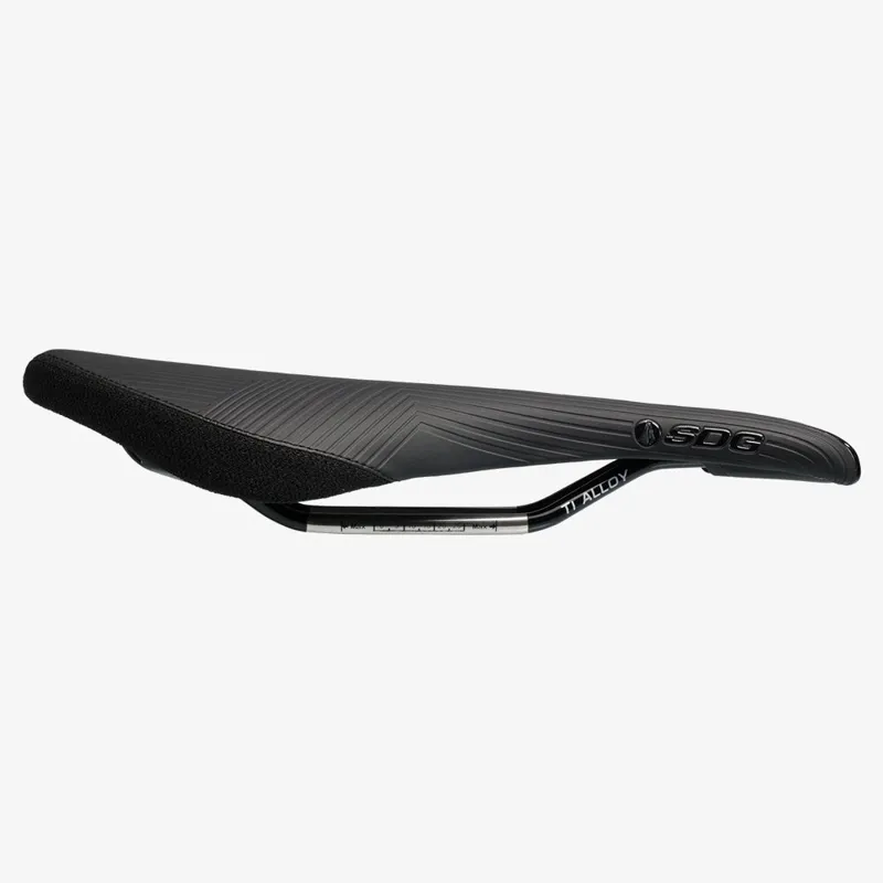 SDG Duster MTN P Ti-Alloy Rail Bicycle Saddle - Black-2