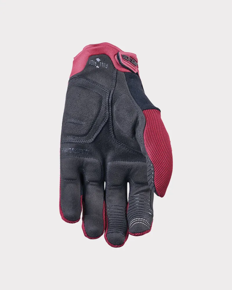 Five XR-Trail Gel MTB Gloves Burgundy Medium-1