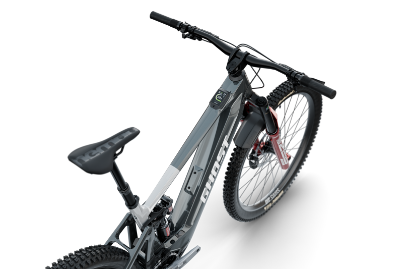 Ghost E-Riot CF Full Party Carbon Full-Suspension E-MTB - Mist Blue-3