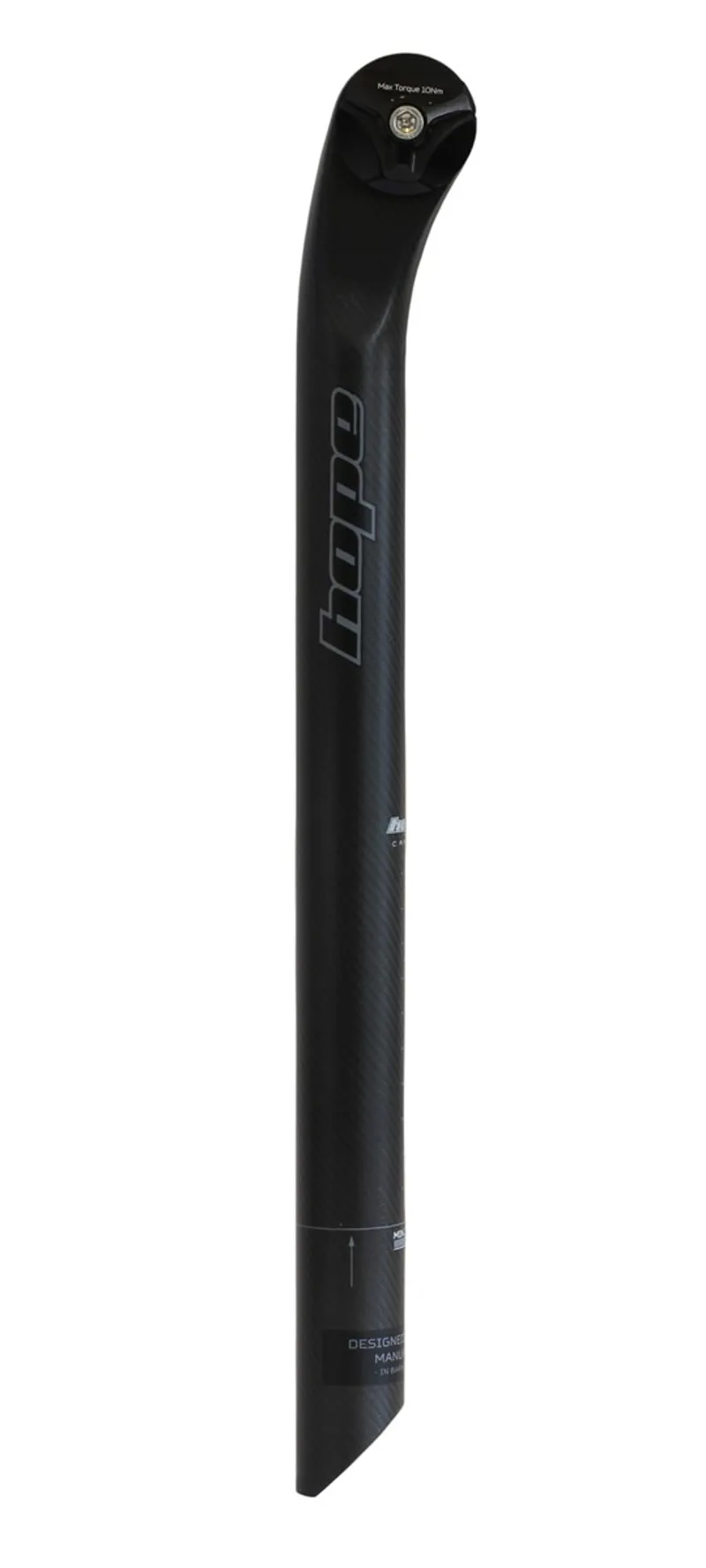 Hope Carbon Seatpost 30.9 X 400mm - Circular / Elliptical Rail