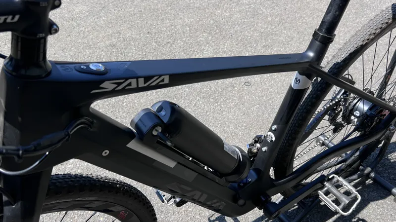 Sava E-Gravel Rear Hub Motor Electric Gravel/Road Bike - Black-4