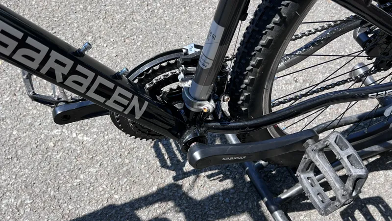 Saracen Tufftrax 27.5 Inch Wheel Mountain Bike - 15 Inch Frame-7