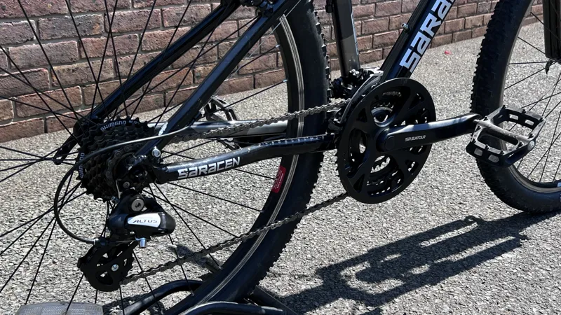 Saracen Tufftrax 27.5 Inch Wheel Mountain Bike - 15 Inch Frame-10