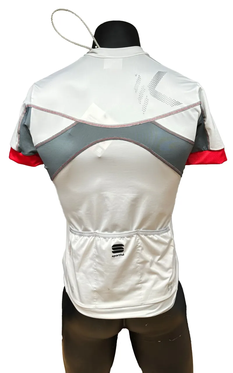 Sportful Anakonda Womens Road Cycling Jersey Large - White-1