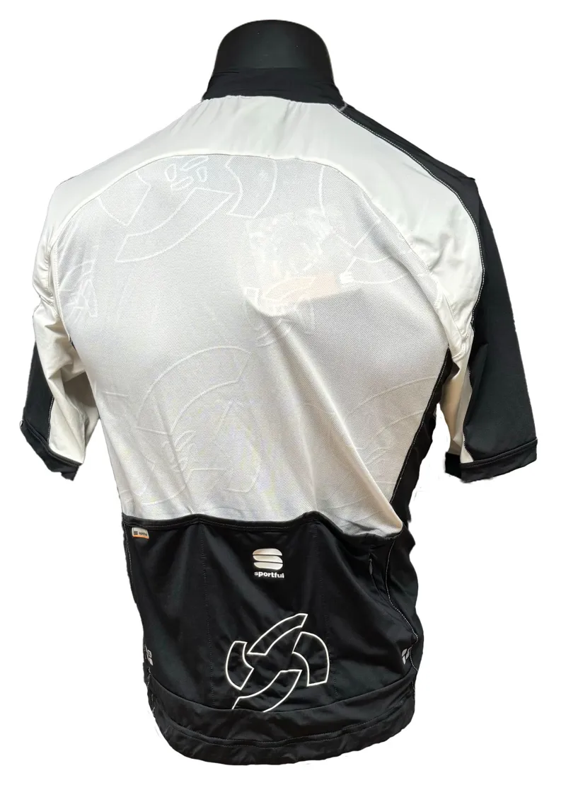 Sportful Fly Weekend Short Sleeve Road Cycling Jersey - Medium - Black-1