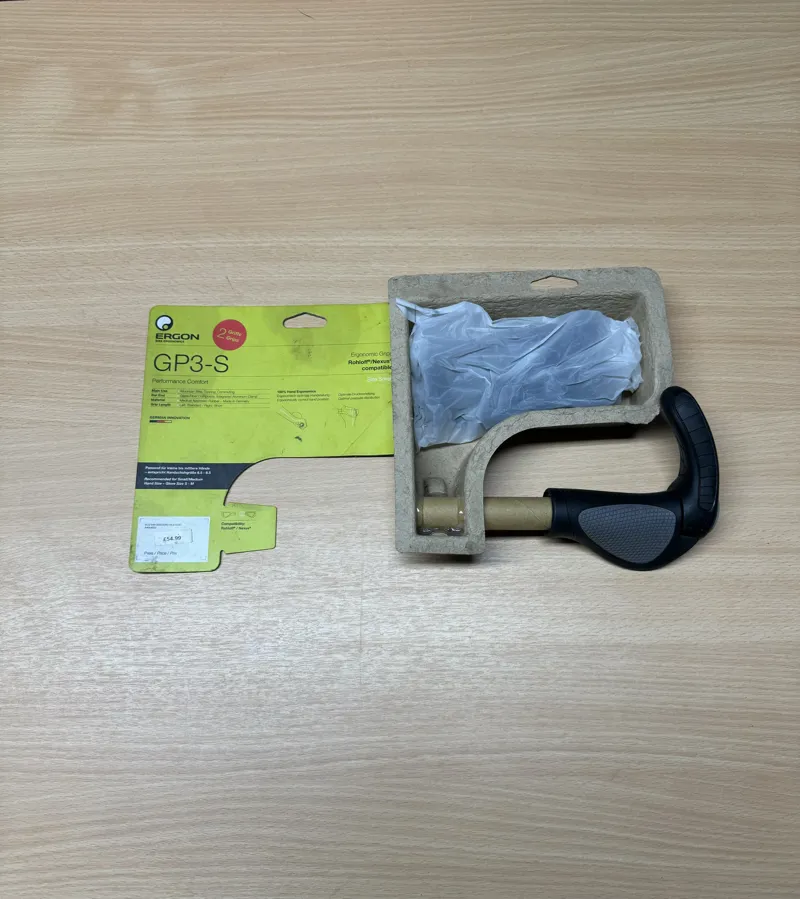 Ergon GP3 Bicycle Grips - Black-1