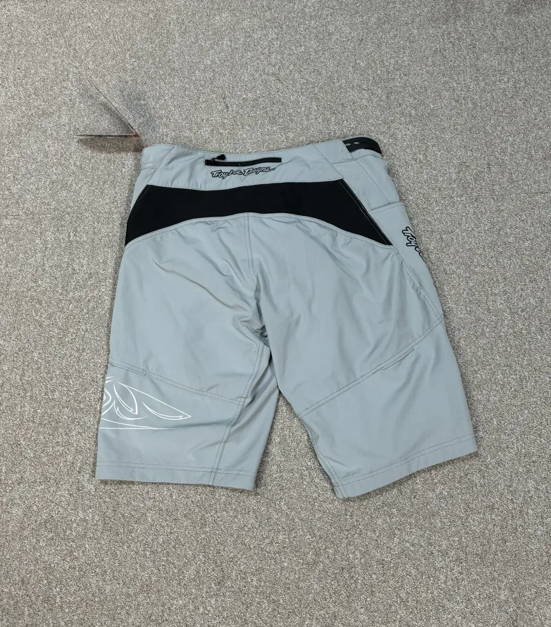 Troy Lee Designs Skyline Race MTB Short w/ Removable Liner - Grey - Size 36-1
