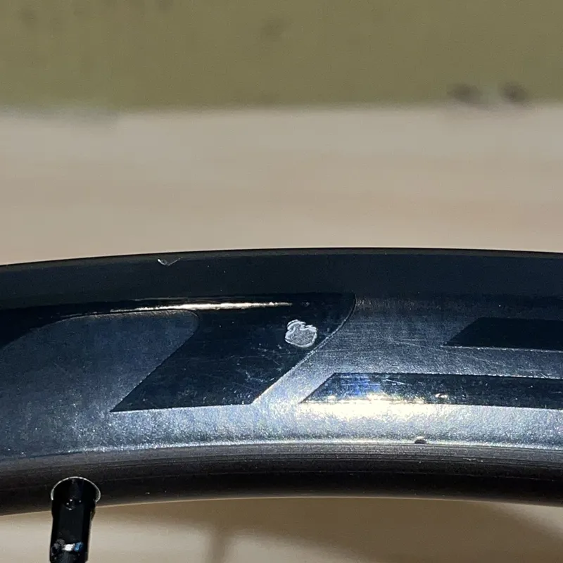 Ex-Hire Fulcrum Rapid Red 5 27.5/650b Gravel Front Wheel 100x15 CL Disc 24H TLR-3