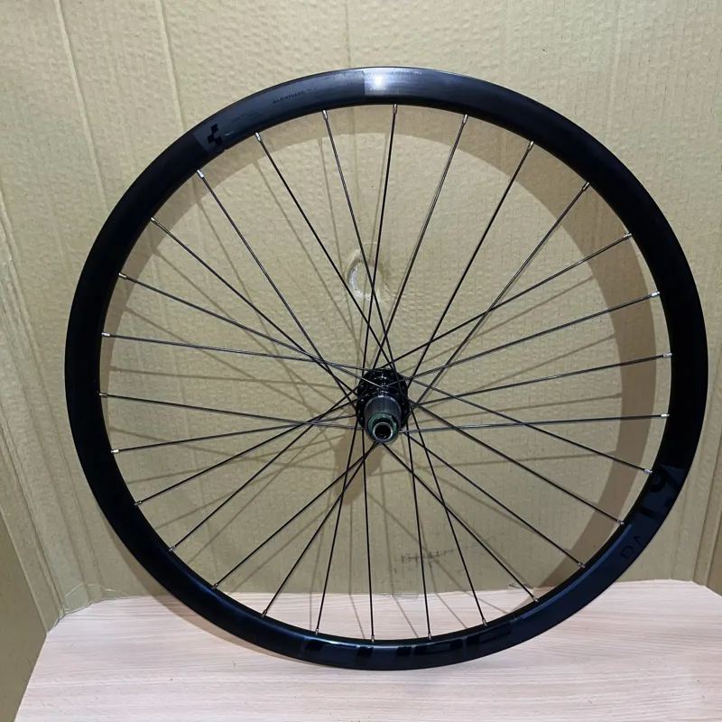 OEM Cube 700c Rear Wheel - 142x12 CL Disc 28H - HG / RA 1.9 30mm Rim-1