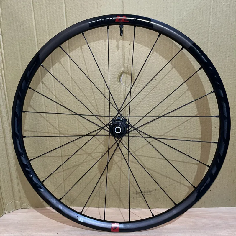 Ex-Hire Fulcrum Rapid Red 5 DB 650B Gravel Wheelset - Centre Lock / TLR-7