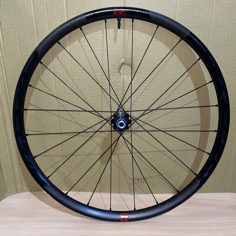 Ex-Hire Fulcrum Rapid Red 5 DB 650B Gravel Wheelset - Centre Lock / TLR-6