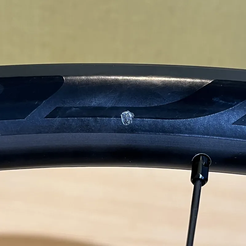 Ex-Hire Fulcrum Rapid Red 5 DB 650B Gravel Wheelset - Centre Lock / TLR-8