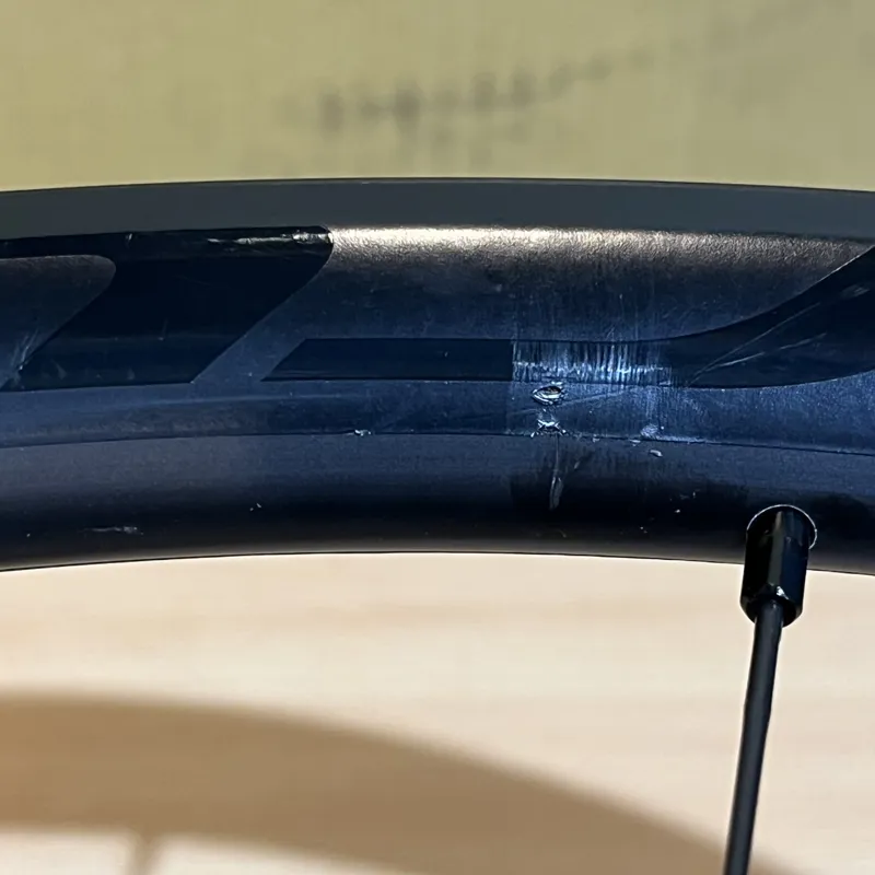 Ex-Hire Fulcrum Rapid Red 5 DB 650B Gravel Wheelset - Centre Lock / TLR-9