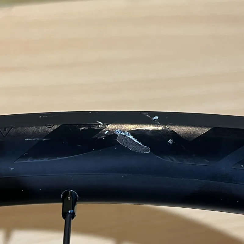 Ex-Hire Fulcrum Rapid Red 5 DB 650B Gravel Wheelset - Centre Lock / TLR-5