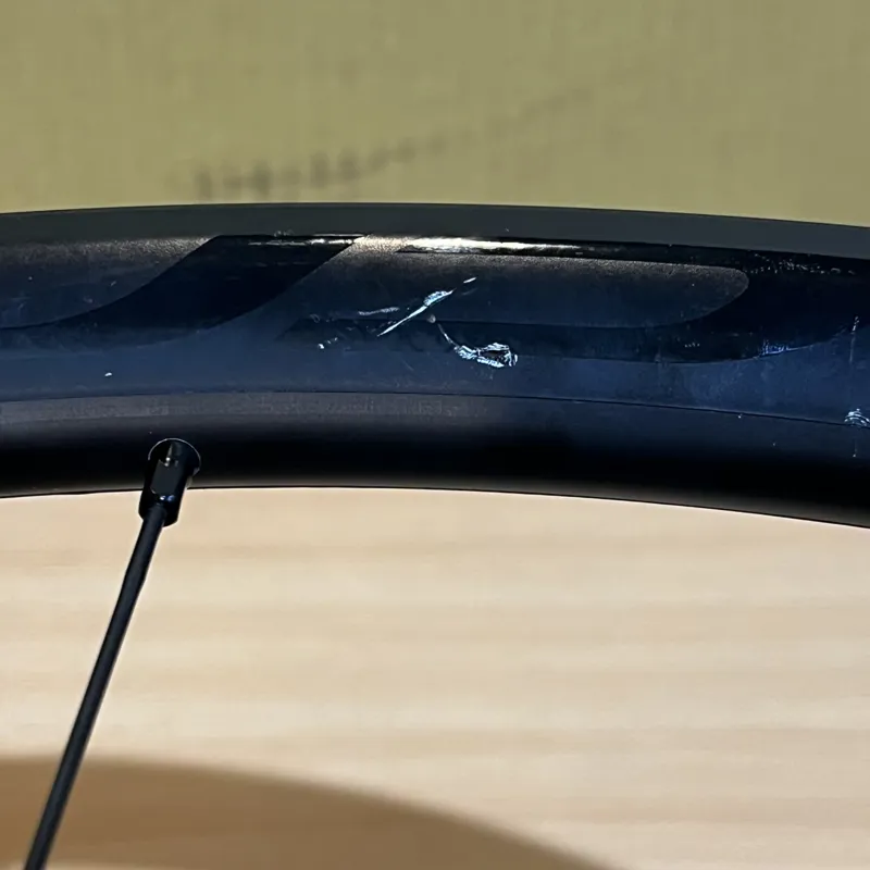 Ex-Hire Fulcrum Rapid Red 5 DB 650B Gravel Wheelset - Centre Lock / TLR-4