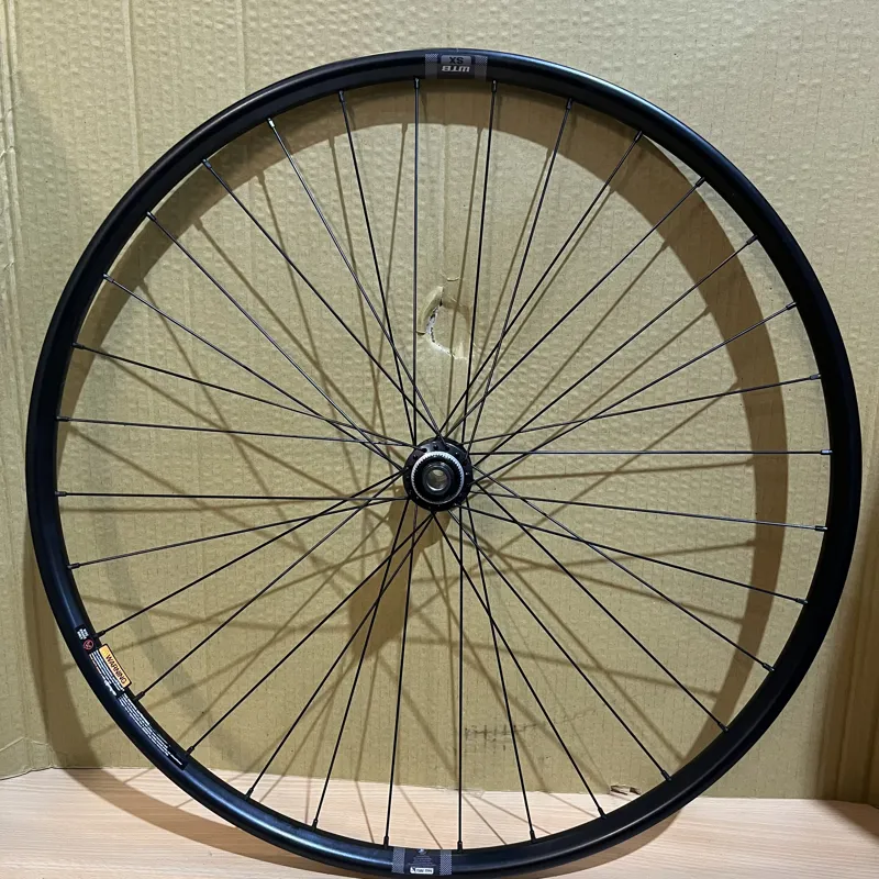 700c Front Hybrid Wheel - WTB i19 Rim - Shimano Deore Hub - 110x15 Boost CL Disc-1