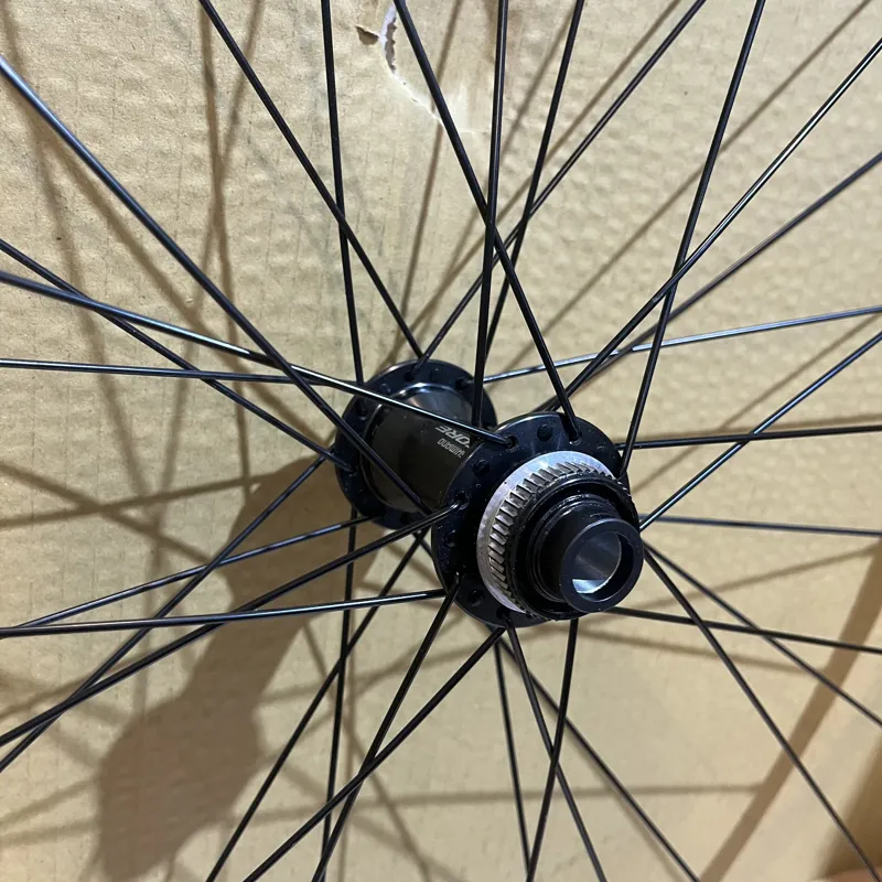 700c Front Hybrid Wheel - WTB i19 Rim - Shimano Deore Hub - 110x15 Boost CL Disc-2