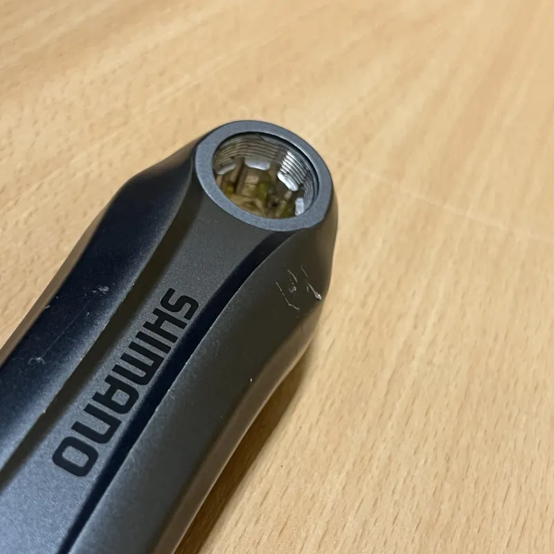 Shimano Alivio FC-M4000 Octalink Chainset 40/30/22T 170mm Silver with Chainguard-5