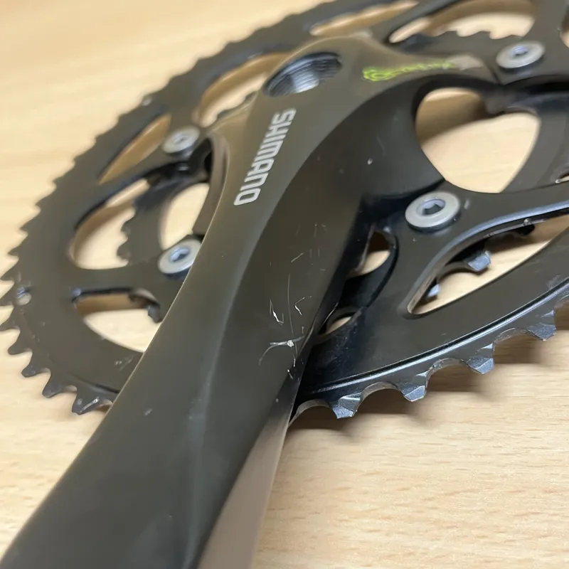 Shimano FC-R345 Compact Road Crankset 50/34T 175mm Octalink 9-Speed-3