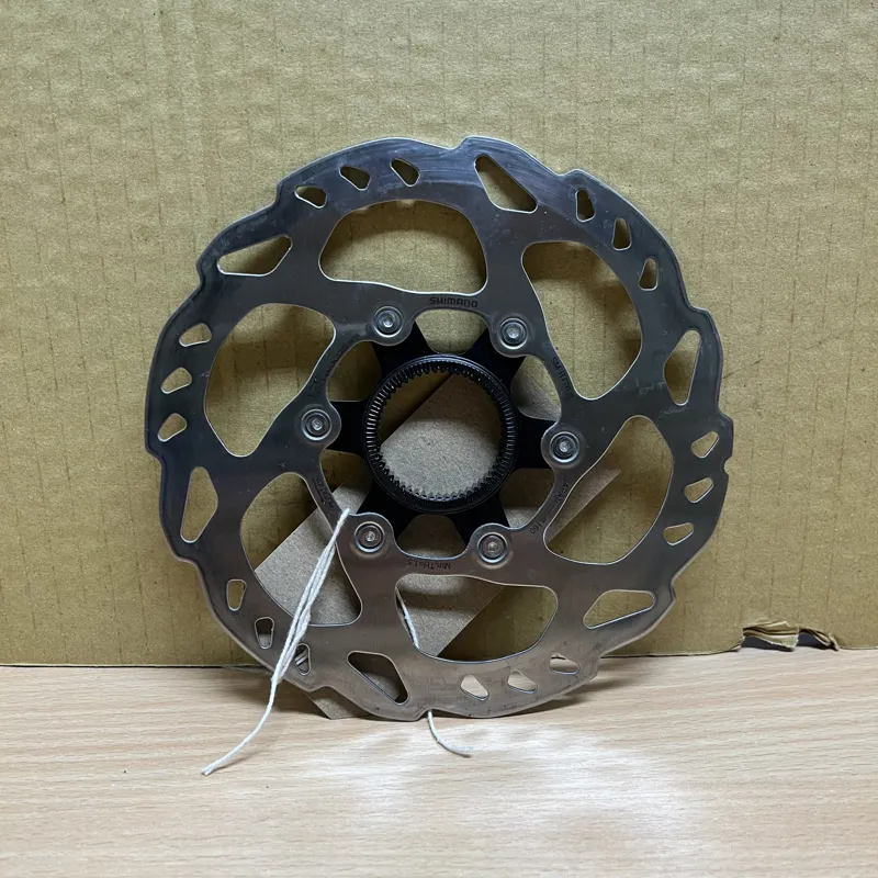 Shimano SM-RT70 Ice Tech Centre Lock Disc Brake Rotor 160mm Silver/Black-1