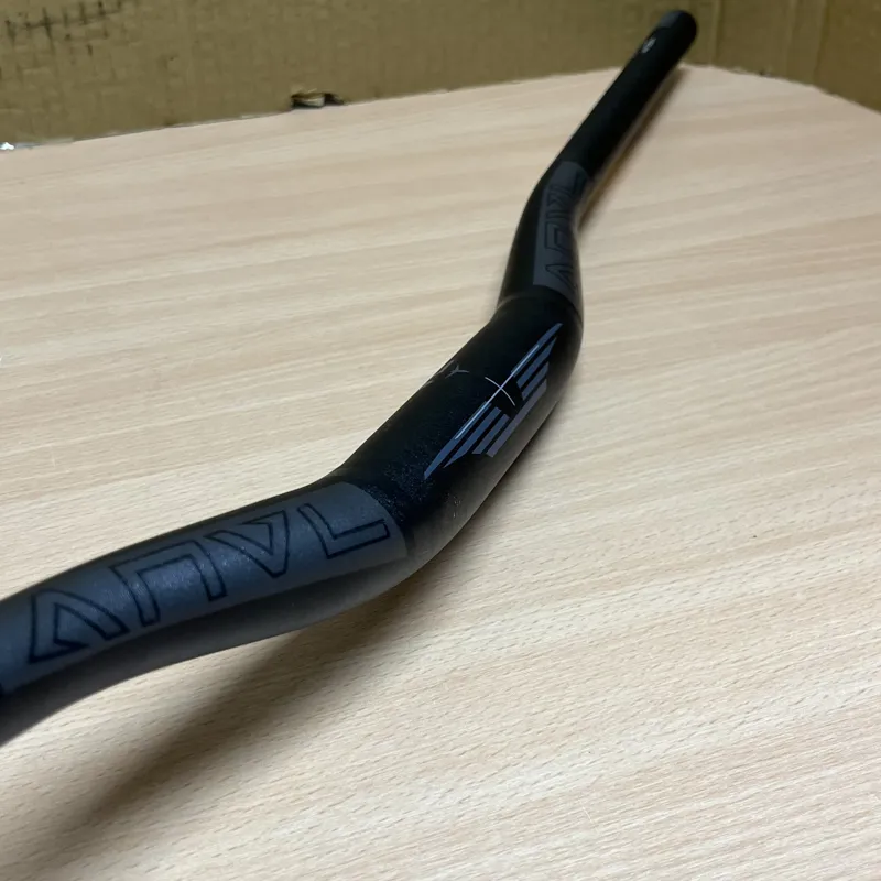 ANVL Mandrel V2 Alloy Riser Handlebar 35mm 800mm 30mm Rise Stealth Black-2