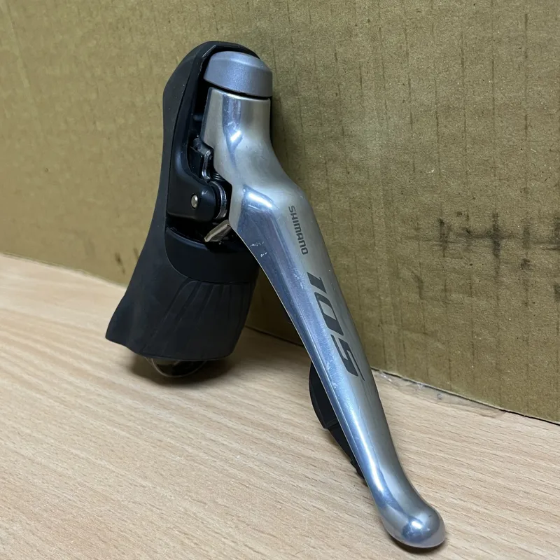 Shimano 105 ST-R7000 Double Mechanical 11 Speed STI Levers Pair Silver-1