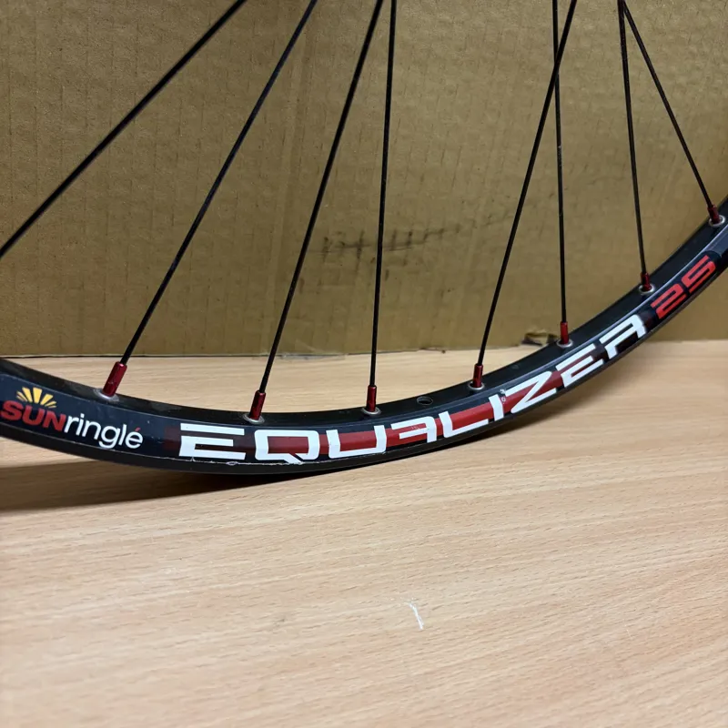 26 Inch MTB Rear Wheel - QR 135mm Centre Lock Disc 32H Shimano RM65 - HG Freehub-2