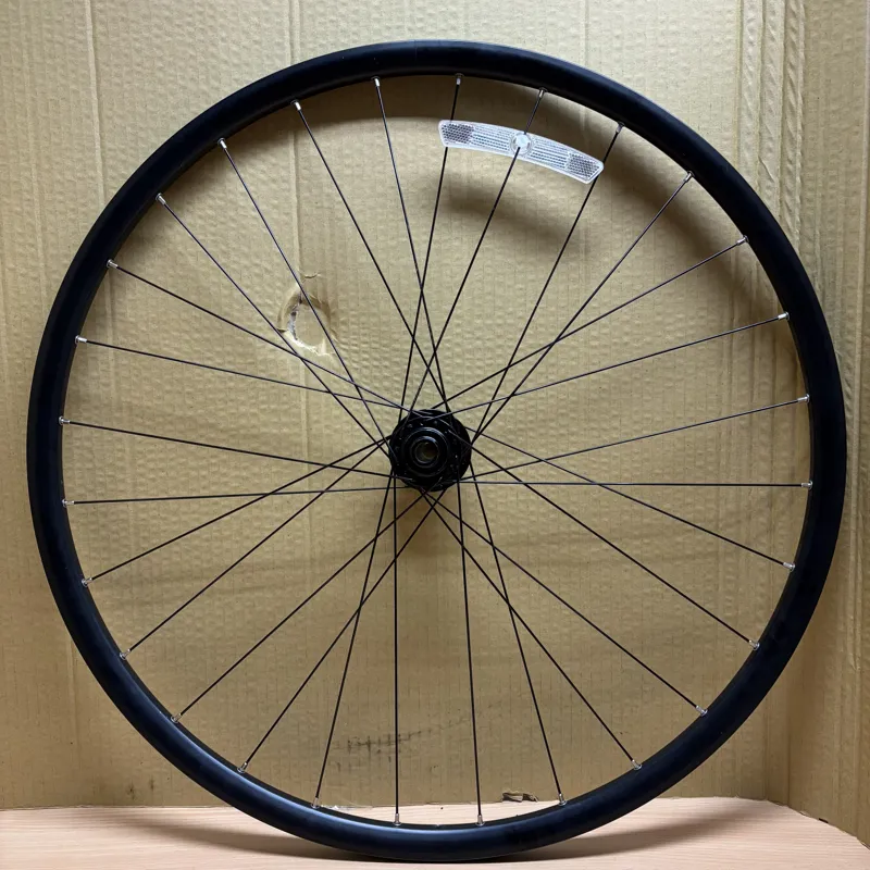 700c Road Front Wheel 100x15 Thru Axle 6-Bolt Disc 28H 18mm IR