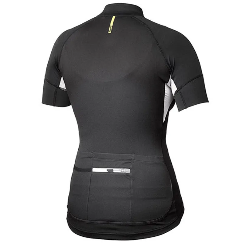 Mavic Ksyrium Elite Womens Short Sleeve Cycling Jersey Large - Black-1