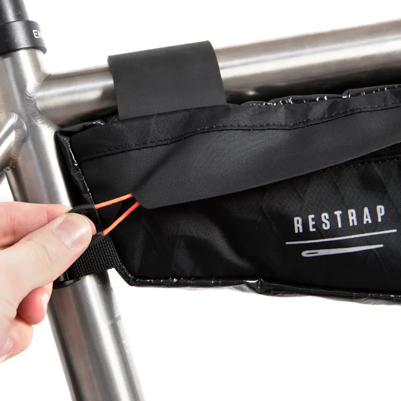 Restrap Race Frame Bag Large 4.2L - Black-5