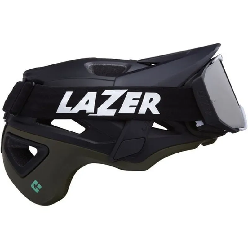 Lazer Jackal KinetiCore MTB Helmet - Blue / Green-5