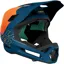 Lazer Cage KinetiCore Full Face MTB Helmet - Orange / Blue