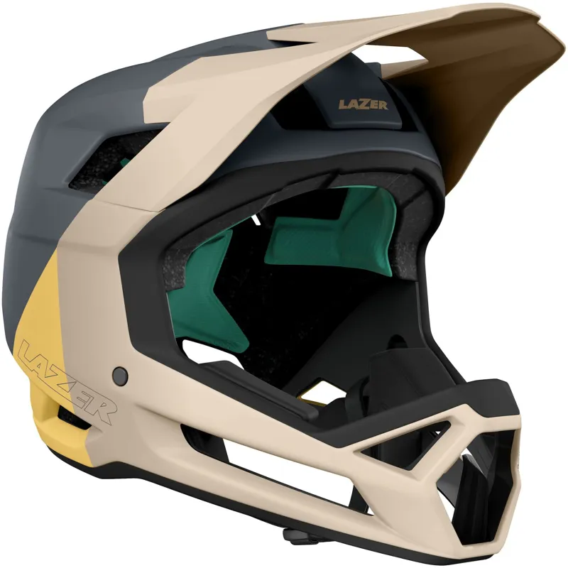 Lazer Cage KinetiCore Full Face MTB Helmet - Sand