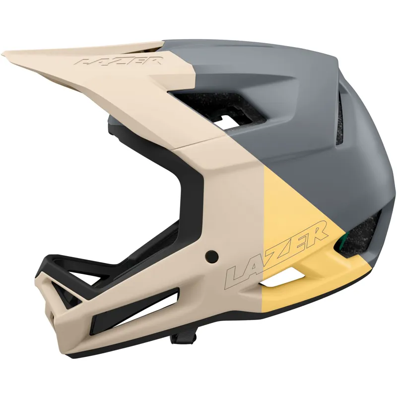 Lazer Cage KinetiCore Full Face MTB Helmet - Sand-3