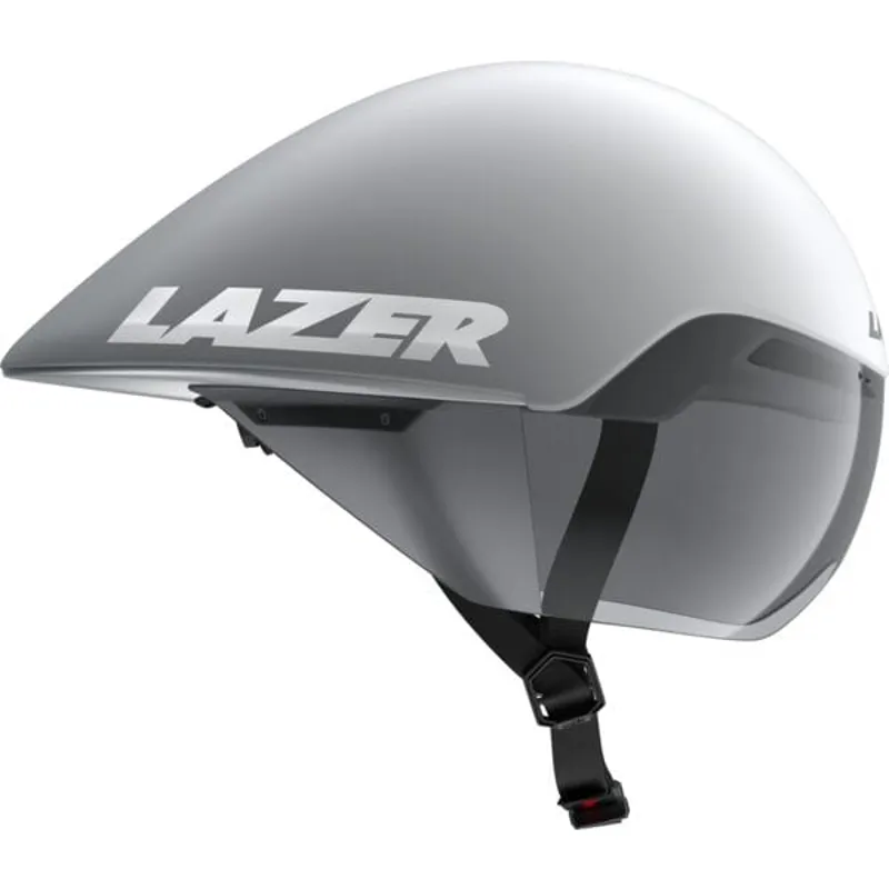 Lazer Volante KinetiCore Aero Road Cycling Helmet - White / Silver