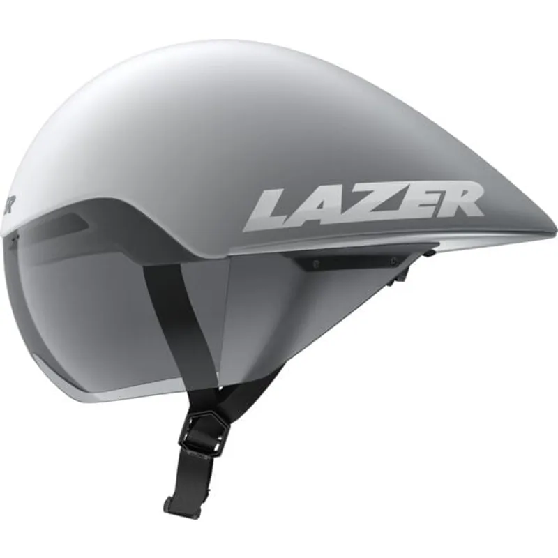 Lazer Volante KinetiCore Aero Road Cycling Helmet - White / Silver-2