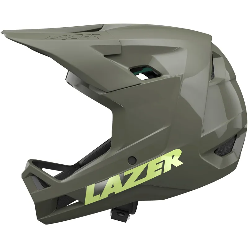 Lazer Chase KinetiCore Full-Face MTB Helmet - Dark Green-3