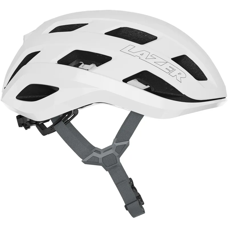Lazer Blade KinetiCore Road Cycling Helmet - White-1