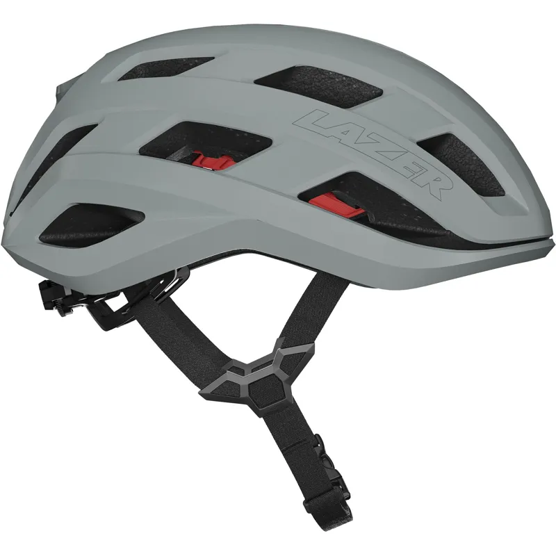 Lazer Blade KinetiCore Road Cycling Helmet - White / Grey-1