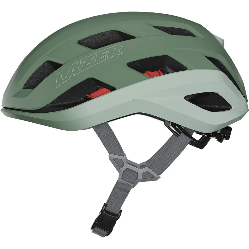 Lazer Blade KinetiCore Road Cycling Helmet - Sage Green-3