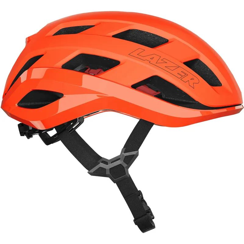 Lazer Blade KinetiCore Road Cycling Helmet - Orange-1