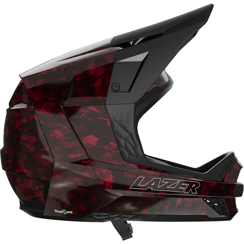 Lazer A-Line KinetiCore Full Face MTB Helmet - Red-1