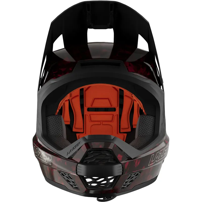 Lazer A-Line KinetiCore Full Face MTB Helmet - Red-2