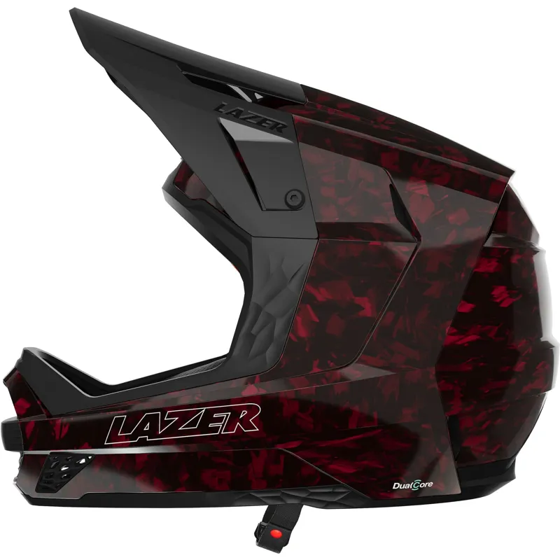 Lazer A-Line KinetiCore Full Face MTB Helmet - Red-3
