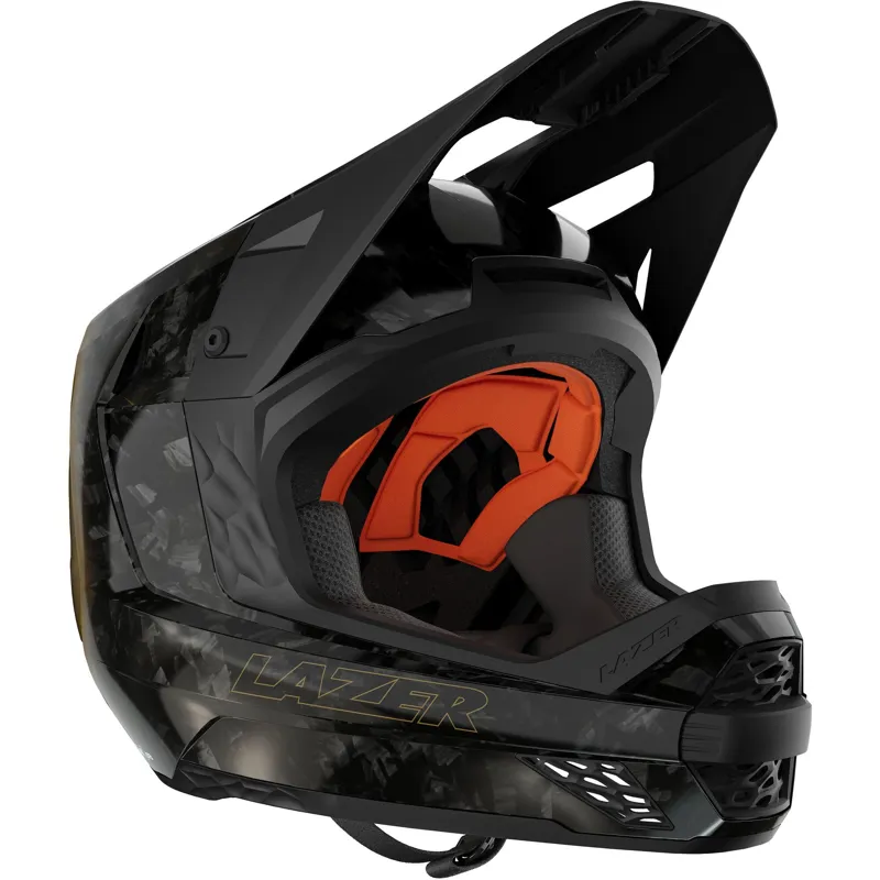 Lazer A-Line KinetiCore Full Face MTB Helmet - Black / Gold