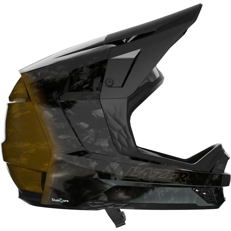 Lazer A-Line KinetiCore Full Face MTB Helmet - Black / Gold-1