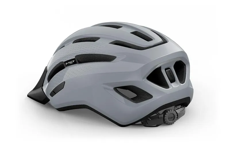 MET Downtown MTB / Road / Commuter Cycling Helmet - Grey-2