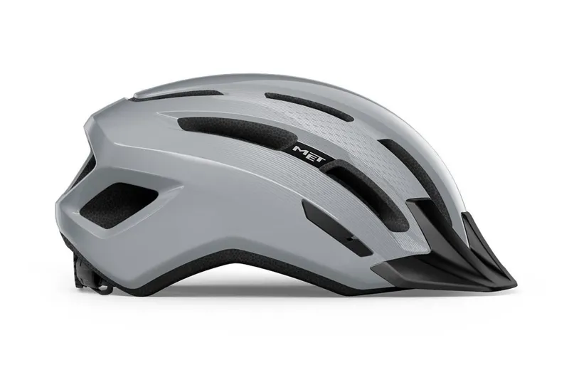 MET Downtown MTB / Road / Commuter Cycling Helmet - Grey-1